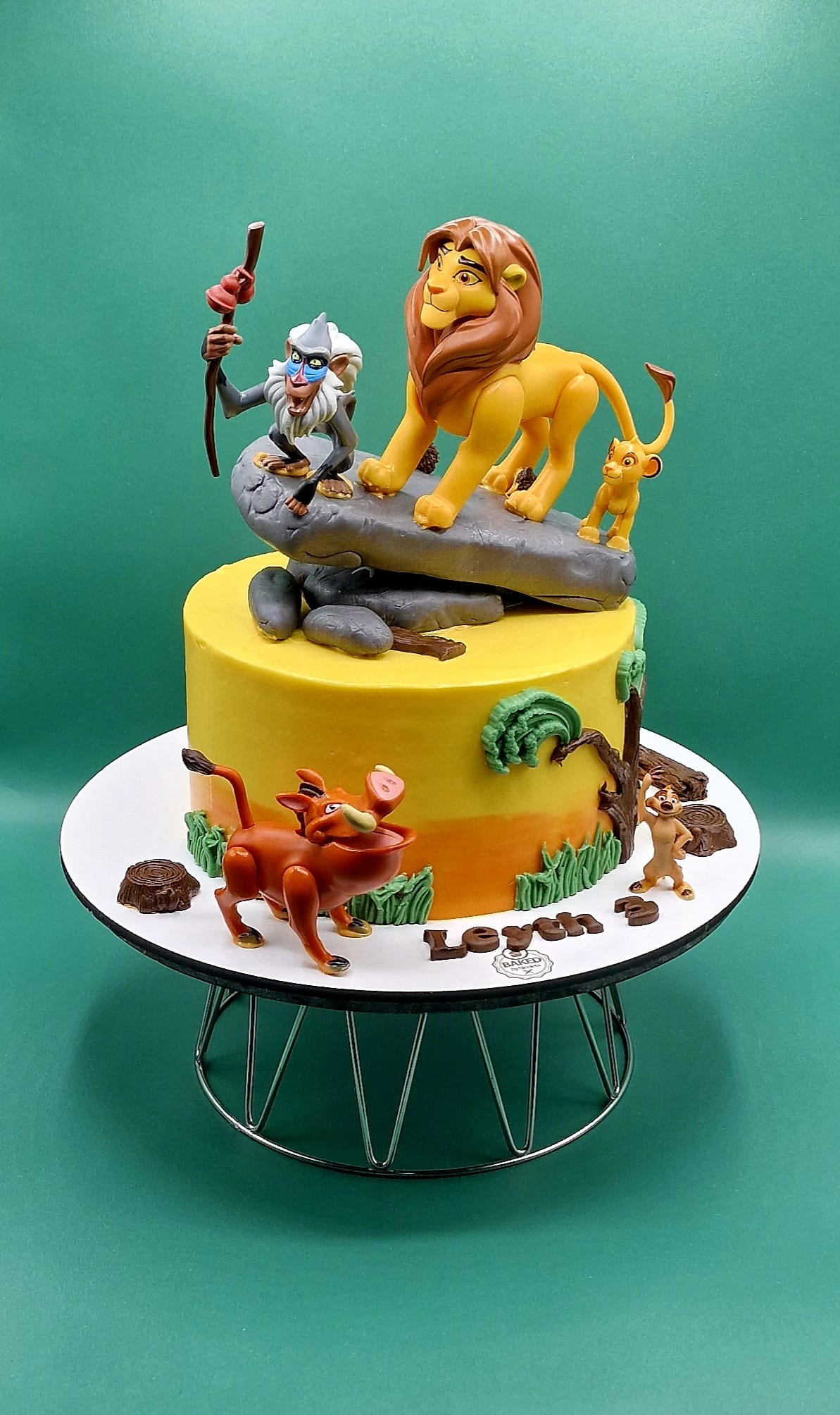 Bespoke custom celebration cake for Boys & Adventures handcrafted by Nicoleta